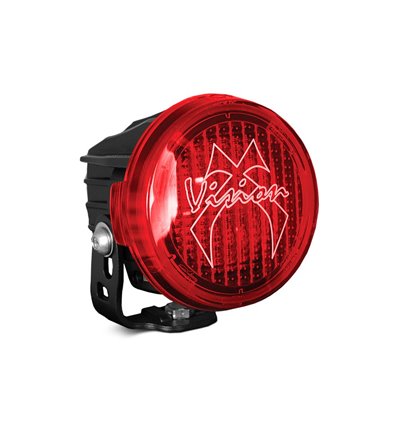 PCV-OPR1REU - VisionX Light Cover Optimus Round Halo VX Red - in-parts