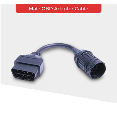 H1-GSF-008 - Hex Male OBD Adaptor Cable (10-pin adapter for OBD-II GS-911) - in-parts
